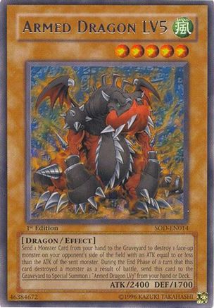 Armed Dragon LV5 (SOD-EN014) - Soul of the Duelist 1st Edition