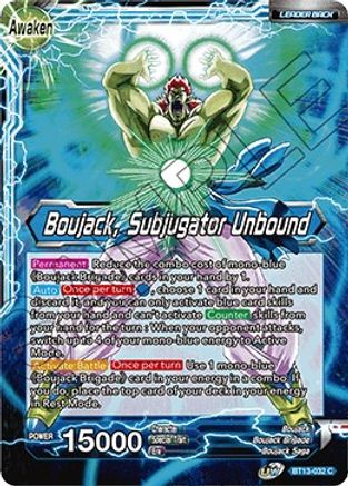 Boujack // Boujack, Subjugator Unbound (BT13-032) - Supreme Rivalry