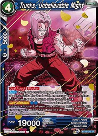 Trunks, Unbelievable Might (BT13-042) - Supreme Rivalry