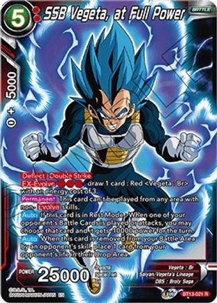 SSB Vegeta, at Full Power (BT13-021) - Supreme Rivalry