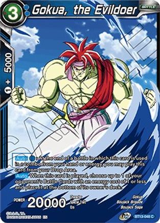 Gokua, the Evildoer (BT13-048) - Supreme Rivalry Foil