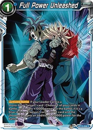 Full Power Unleashed (BT13-058) - Supreme Rivalry Foil
