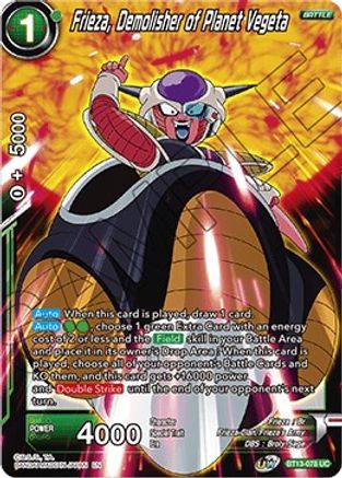 Frieza, Demolisher of Planet Vegeta (BT13-078) - Supreme Rivalry Foil
