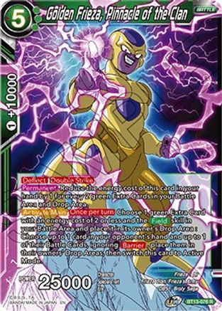 Golden Frieza, Pinnacle of the Clan (BT13-076) - Supreme Rivalry