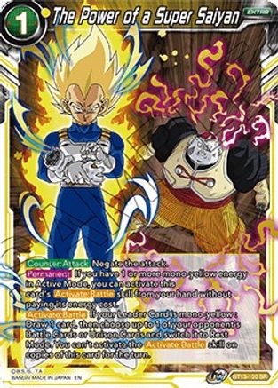 The Power of a Super Saiyan (BT13-120) - Supreme Rivalry