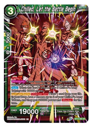 Chilled, Let the Battle Begin (BT13-065) - Supreme Rivalry