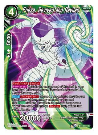 Frieza, Revived and Reviled (BT13-077) - Supreme Rivalry Foil