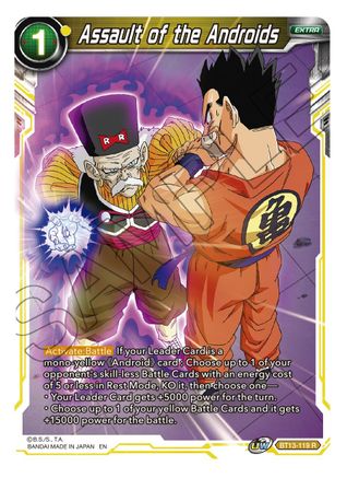 Assault of the Androids (BT13-119) - Supreme Rivalry Foil
