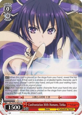 Confrontation With Humans, Tohka (DAL/W79-TE03 TD) - Date A Live