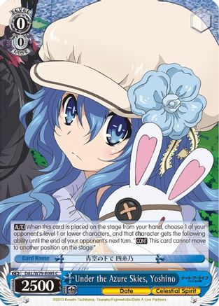 Under the Azure Skies, Yoshino (DAL/W79-E095 C) - Date A Live