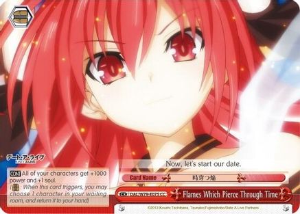 Flames Which Pierce Through Time (DAL/W79-E075 CC) - Date A Live
