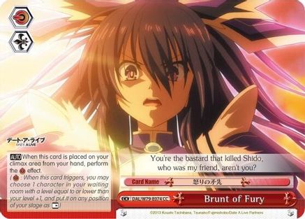 Brunt of Fury (DAL/W79-E074 CC) - Date A Live