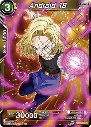 Android 18 (BT13-110) - Supreme Rivalry Foil