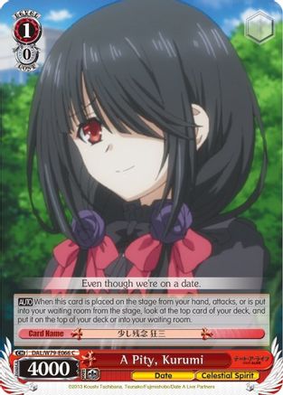 A Pity, Kurumi (DAL/W79-E066 C) - Date A Live