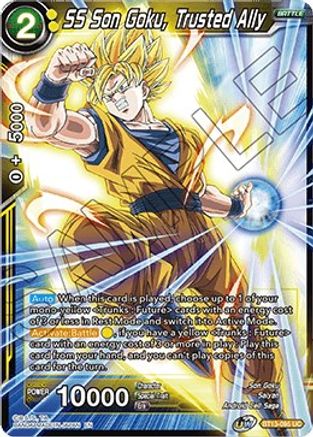 SS Son Goku, Trusted Ally (BT13-095) - Supreme Rivalry Foil