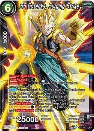 SS Gotenks, Surging Strike (BT13-133) - Supreme Rivalry Foil