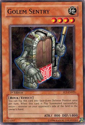 Golem Sentry (FET-EN025) - Flaming Eternity Unlimited