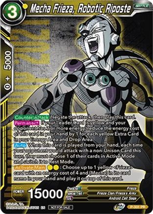 Mecha Frieza, Robotic Riposte (Championship Pack 2021 Vol.1) (P-331) - Promotion Cards