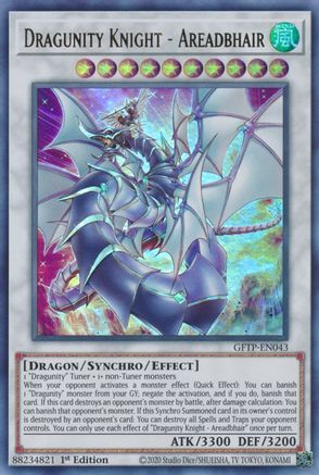 Dragunity Knight - Areadbhair (GFTP-EN043) - Ghosts From the Past 1st Edition