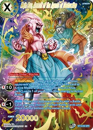 Majin Buu, Assault of the Agents of Destruction (SPR) (BT13-034) - Supreme Rivalry