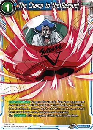 The Champ to the Rescue! (BT13-059) - Supreme Rivalry