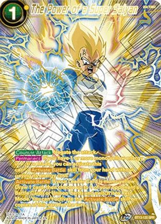 The Power of a Super Saiyan (SPR) (BT13-120) - Supreme Rivalry