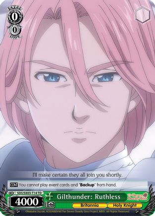 Gilthunder: Ruthless (SDS/SX03-T14 TD) - The Seven Deadly Sins