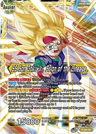 Son Goku Jr. // SS Son Goku Jr., Scion of the Lineage (P-290) - Promotion Cards