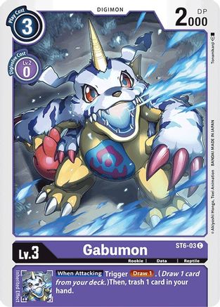 Gabumon (ST6-03) - Starter Deck 06: Venomous Violet