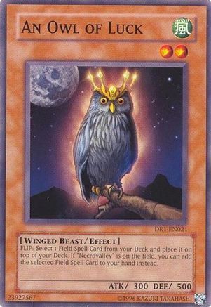 An Owl of Luck (DR1-EN021) - Dark Revelation Volume 1 Unlimited