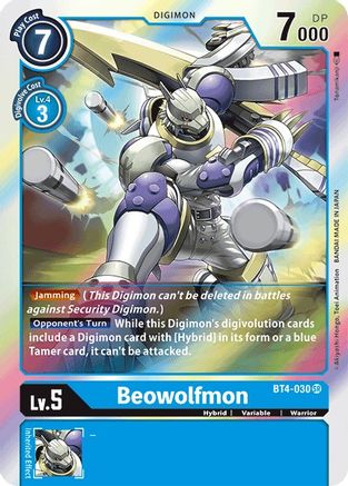 Beowolfmon (BT4-030) - Great Legend Foil