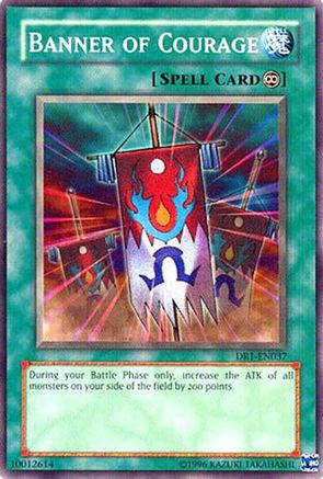 Banner of Courage (DR1-EN037) - Dark Revelation Volume 1 Unlimited