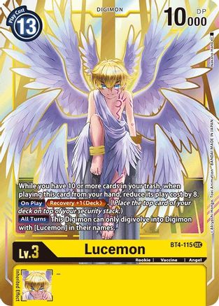 Lucemon (BT4-115) - Great Legend Foil