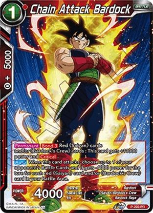 Chain Attack Bardock (P-293) - Promotion Cards