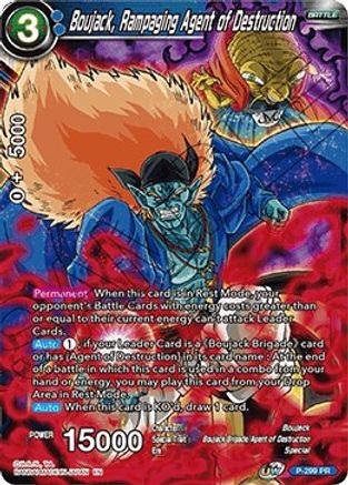 Boujack, Rampaging Agent of Destruction (P-299) - Promotion Cards