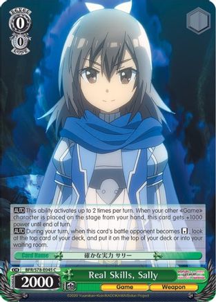 Real Skills, Sally (BFR/S78-E045 C) - BOFURI: I Don't Want to Get Hurt, so I'll Max Out My Defense