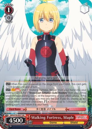 Walking Fortress, Maple (BFR/S78-E057 RR) - BOFURI: I Don't Want to Get Hurt, so I'll Max Out My Defense
