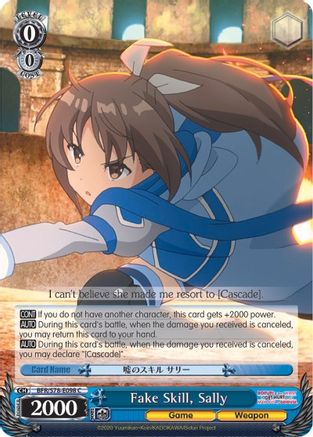 Fake Skill, Sally (BFR/S78-E098 C) - BOFURI: I Don't Want to Get Hurt, so I'll Max Out My Defense
