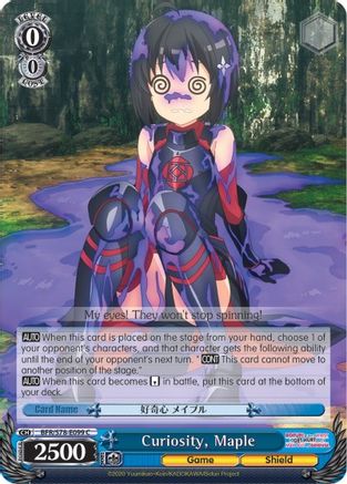 Curiosity, Maple (BFR/S78-E099 C) - BOFURI: I Don't Want to Get Hurt, so I'll Max Out My Defense
