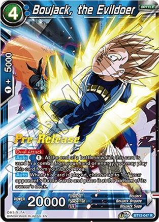 Boujack, the Evildoer (BT13-047) - Supreme Rivalry PreRelease Cards