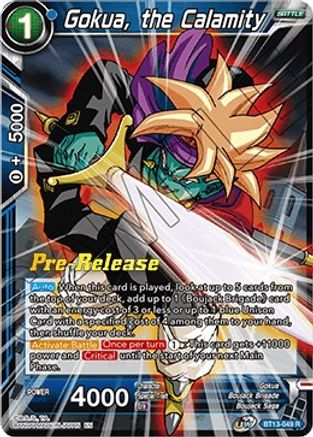 Gokua, the Calamity (BT13-049) - Supreme Rivalry PreRelease Cards