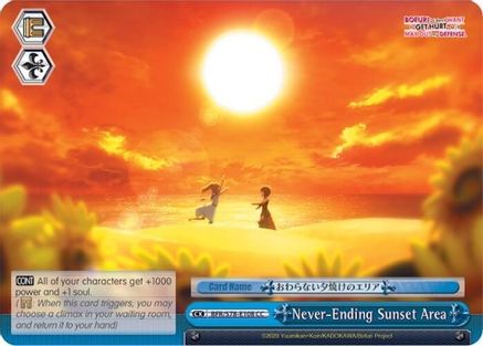 Never-Ending Sunset Area (BFR/S78-E108 CC) - BOFURI: I Don't Want to Get Hurt, so I'll Max Out My Defense