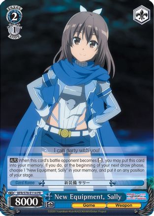 New Equipment, Sally (BFR/S78-E114 PR) - BOFURI: I Don't Want to Get Hurt, so I'll Max Out My Defense