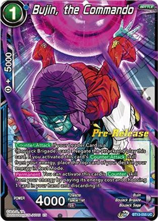 Bujin, the Commando (BT13-055) - Supreme Rivalry PreRelease Cards
