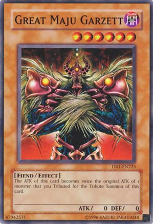 Great Maju Garzett (DR1-EN225) - Dark Revelation Volume 1 Unlimited