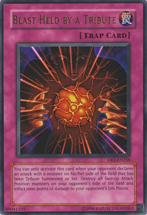 Blast Held by a Tribute (DR1-EN266) - Dark Revelation Volume 1 Unlimited