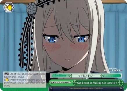 Get Better at Making Conversation (KGL/S79-E048 CC) - Kaguya-sama: Love is War