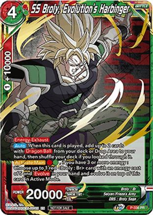 SS Broly, Evolution's Harbinger (Championship Pack 2021 Vol.2) (P-336) - Promotion Cards