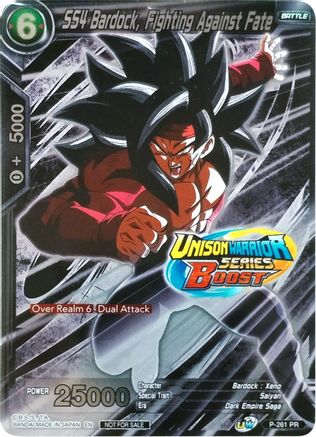 SS4 Bardock, Fighting Against Fate (Event Pack 08) (P-261) - Tournament Promotion Cards