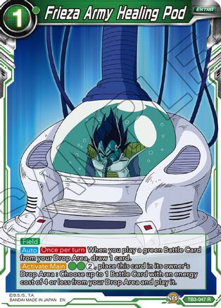 Frieza Army Healing Pod (Event Pack 08) (TB3-047) - Tournament Promotion Cards